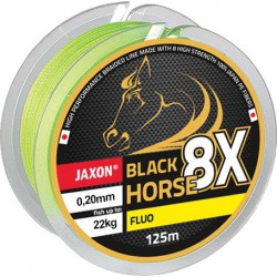 Jaxon, Plecionka BLACK HORSE 8x FLUO 125 m