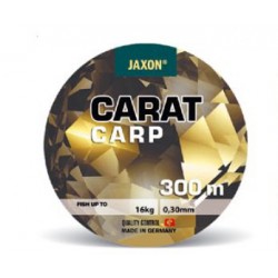 Jaxon, Plecionka Carat Carp, ciemny brąz, 300m