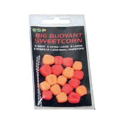 ESP, Sztuczna przynęta - Sweetcorn, Fluo pomarańczowa i czerwona, NOWOŚĆ 2013